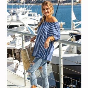 Soft and Drapery Strip Short Top. LOW STOCK